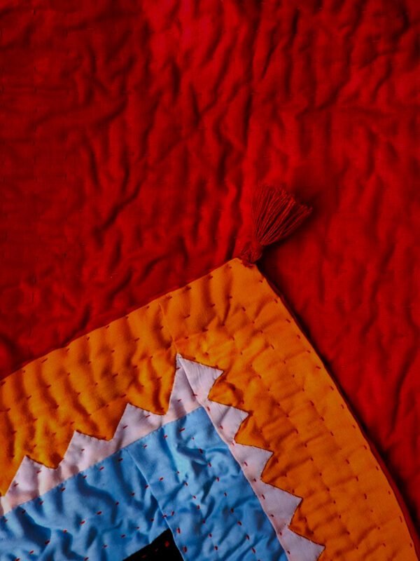 Prism Mosaic Ralli Quilt – A Tapestry of Light & Cultural Alchemy - Image 3